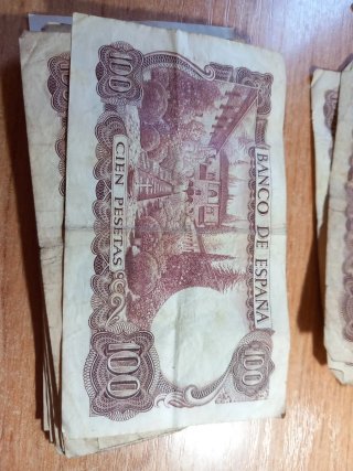 Billetes de  100 Pesetas 1970 España