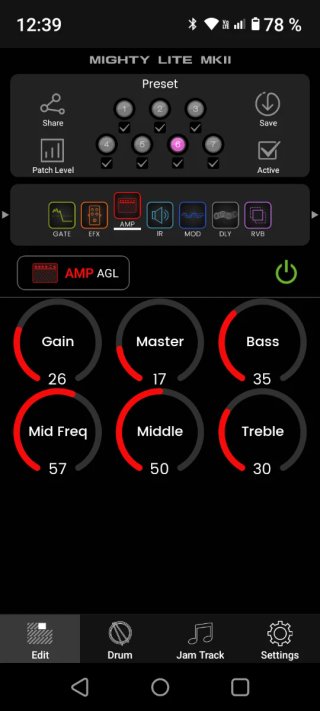Amplificador NUX Mighty Lite BT MKII