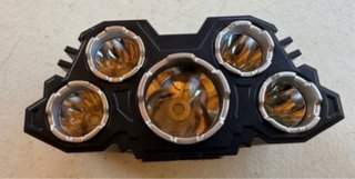 Linterna Frontal 5 LED USB Recargable