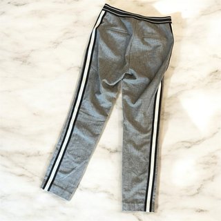 Pantalón recto Zara gris