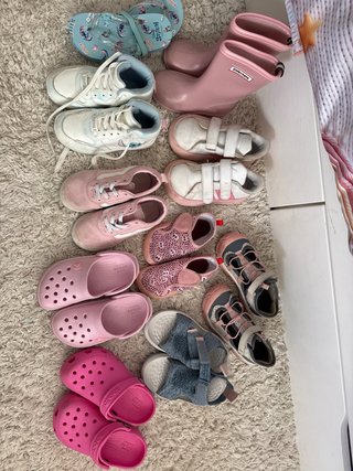 Lote Zapatos y botas de agua