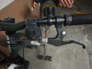 Bicicleta Rockrider Gris Naranja