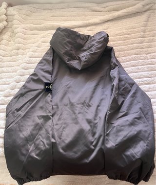 Cortavientos Stone Island Gris