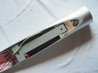Lámpara pared aluminio foco halógeno