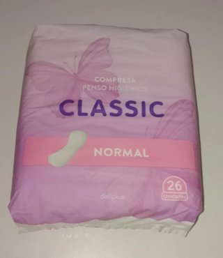 Compresas Deliplus Classic Normal 26 uds