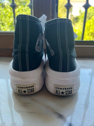 Converse All Star Plataforma Negras
