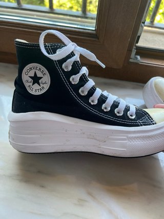 Converse All Star Plataforma Negras