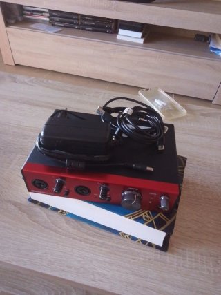 Interfaz de Audio Focusrite Clarett+ 2Pre