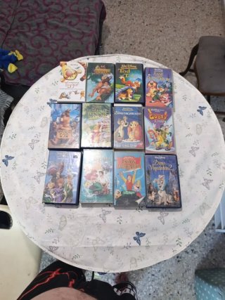 Lote 72 Cintas VHS Disney Clásicos y más