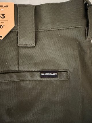 Pantalones Quiksilver Union Stretch Verdes