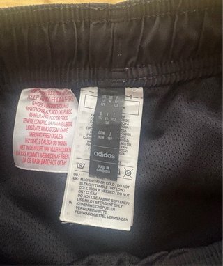 Pantalón corto Adidas Aeroready Negro