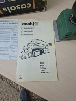 Cepillo Eléctrico Casals VCE 782