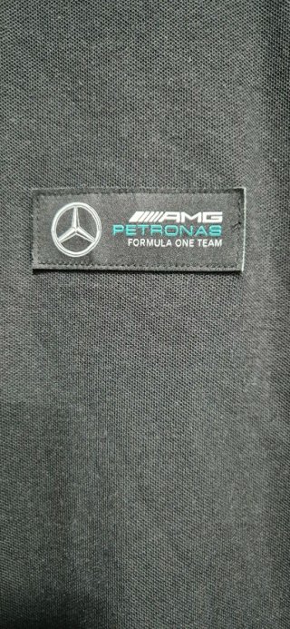 Camiseta Puma F1 Mercedes AMG Petronas Negra