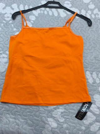 Camiseta tirantes Naranja ,Sin Estrenar