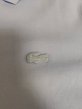 Polo Lacoste Azul Talla M