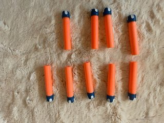 Lote 26 dardos espuma tipo Nerf