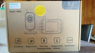Vigilabebés HelloBaby pantalla 3.2