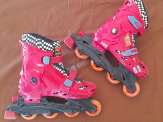 Patines infantiles rojos