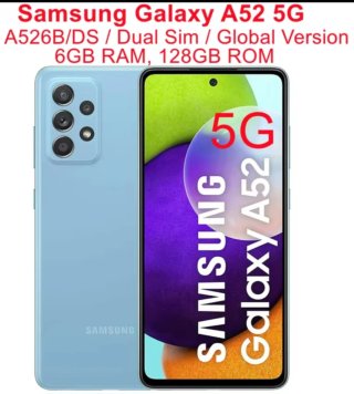 Samsung Galaxy A52 5G 128GB Azul