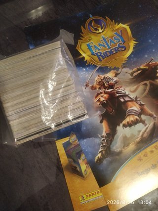 Cromos y Carpetas PoKemo + Fantasy Riders (Panini)