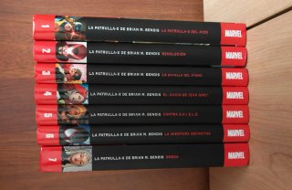 Marvel Deluxe Patrulla-X completa. Brian Bendis.