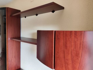 Mueble comedor modular cerezo