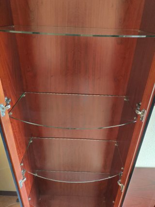 Mueble comedor modular cerezo