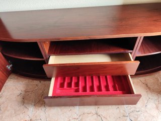 Mueble comedor modular cerezo