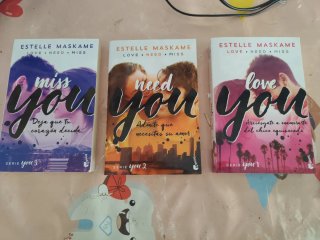 Colección  de libros you 1,2 y 3