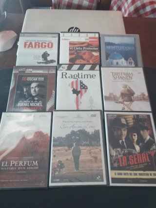 Lote 18, dieciocho DVDs Caja Slim