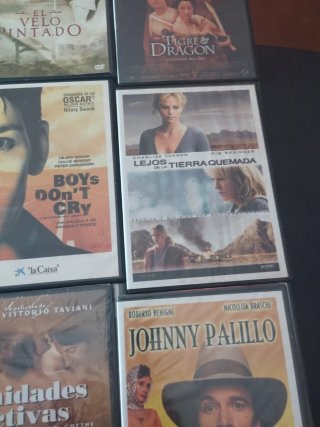 Lote 18, dieciocho DVDs Caja Slim