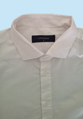 2 Camisas Blancas Manga Larga