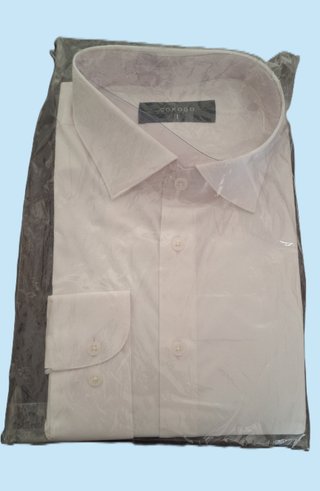 2 Camisas Blancas Manga Larga
