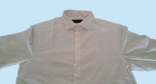 2 Camisas Blancas Manga Larga