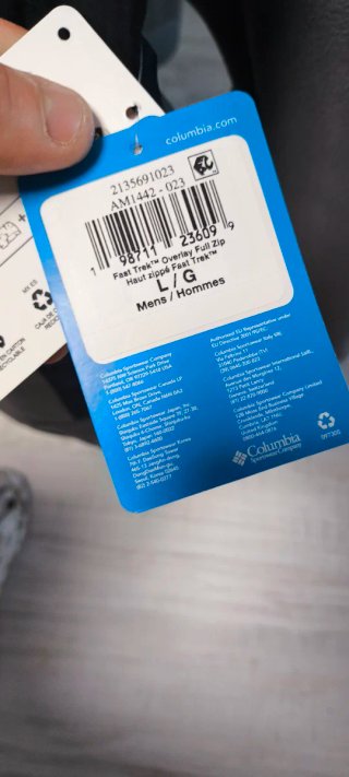 Chaqueta polar Columbia talla L NUEVA