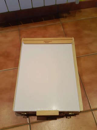 Maletín pintura con caballete sobremesa