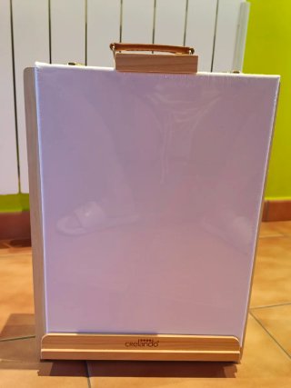 Maletín pintura con caballete sobremesa