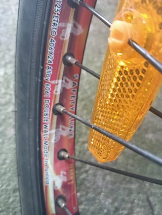 Bicicleta BMX Naranja