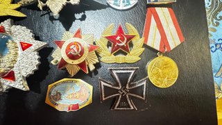 Lote Insignias Militares Rusas y Nazis