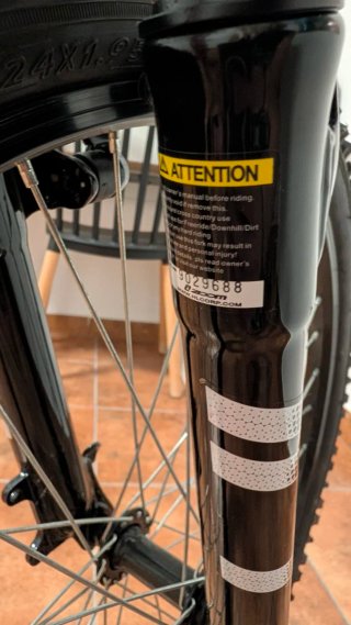 Bicicleta B-PRO MTB 24 18 velocidades