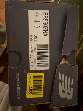 New Balance 550 donna blu bianco