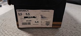 Converse All Star OX Talla 40 Blancas NUEVAS