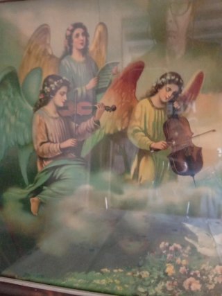 Cuadro religioso antiguo