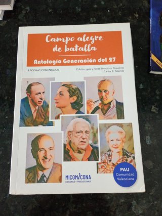 Libros de lectura PAU Comunidad Valenciana