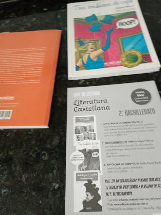Libros de lectura PAU Comunidad Valenciana