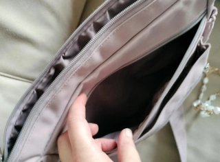 Bolso multibosillos rosa palo
