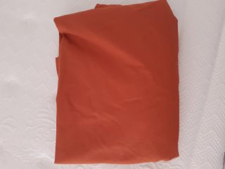 Funda Nórdica Algodón Castaño Rojizo 140x200