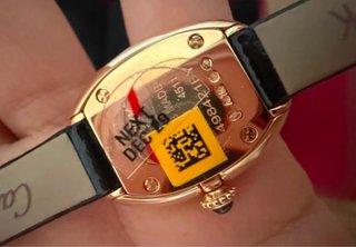 Reloj Cartier Baignoire 1920 Oro Amarillo