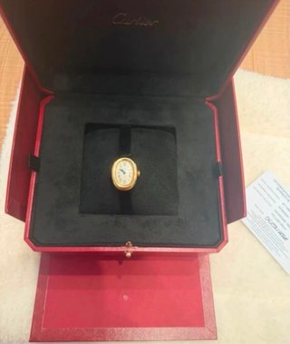 Reloj Cartier Baignoire 1920 Oro Amarillo