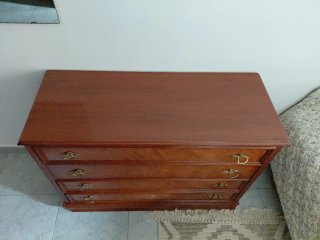 Cómoda vintage 4 cajones madera